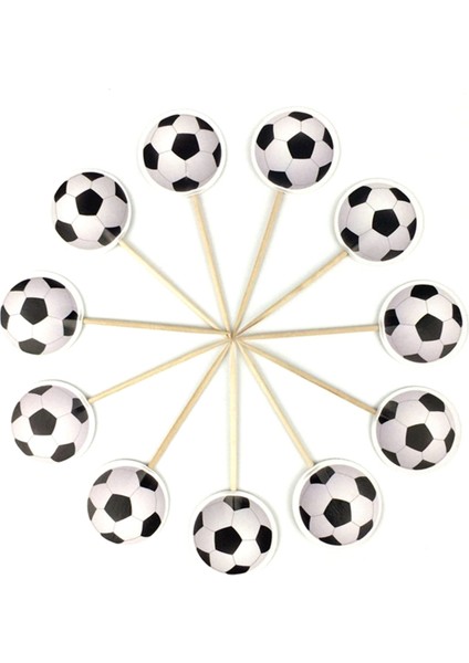 Futbol Teması Kürdan, Kek Dekorasyonu, Mutlu Yıllar Partisi Dekorasyonu, Meyve Tatlı Kek Kürdan Bayrağı (Yurt Dışından) fiyatları