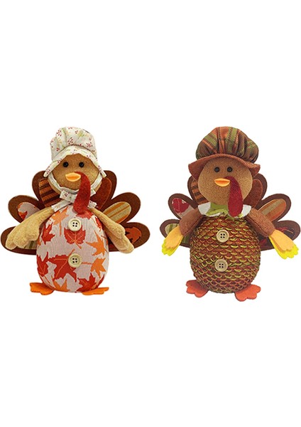 Şükran Süslemeleri Sonbahar Gnome Dekoru: 2 Adet Ayçiçeği Akçaağaç Yaprakları ile El Yapımı Hindi Peluş Süslemeler (Yurt Dışından) fiyatları