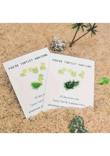 El Yapımı Duygusal Destek, Sen Turtley Harika, Kaplumbağa Motivasyon Hediyesi, Sevimli Mini Yeşil Kaplumbağa Dekorasyonu (Yurt Dışından) fırsatları