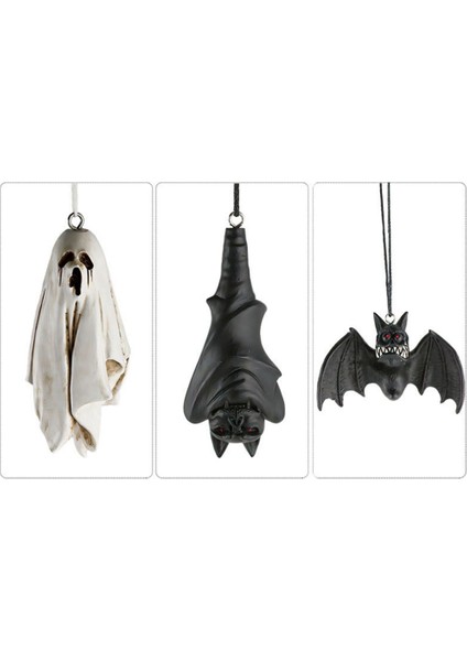 Kolye Güzel Işçilik Cadılar Bayramı Asılı Süs Festival Atmosfer Artırıcı Perili Ev Korkunç Sahneler, C (Yurt Dışından) fiyatları