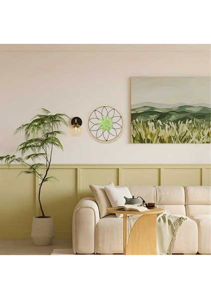 1pcs Ultra Kalınlıkta Rustik Duvar Dekoru, Ahşap Çerçeve Demir Çiçek Çiftlik Evi, Açık Hava Için Asılı Dekorasyon, Yatak Odası Yeşili (Yurt Dışından) indirimleri