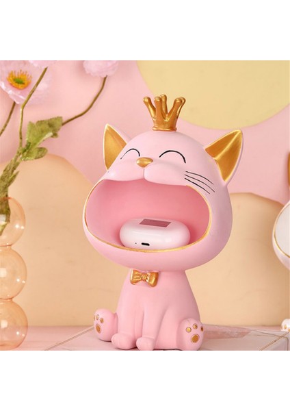 Giriş Kedileri Heykel Anahtar Kase Giriş Yolu Masa Depolama Kasesi Tepsisi Büyük Ağız Kedileri Saklama Kutusu Heykeli Kediler Organizatör-A (Yurt Dışından) fiyatları