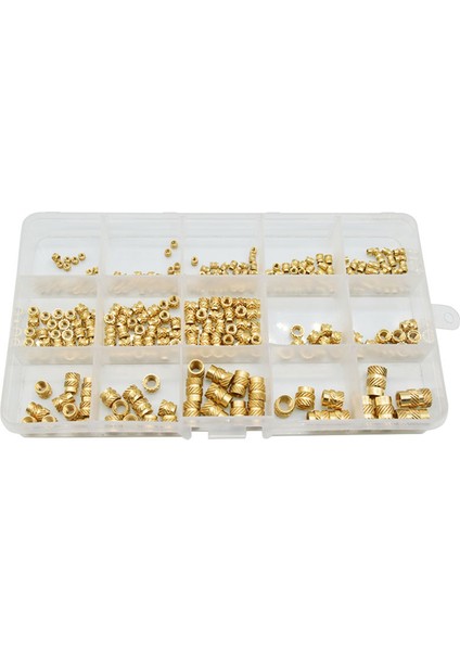 300PCS M2 M3 M4 M5 M6 Dişi Iplikçiktirilmiş Fındık Pirinç Dişli Ekleme Fıstığı, Enjeksiyon Kalıplama Için Dişli (Yurt Dışından) indirimleri