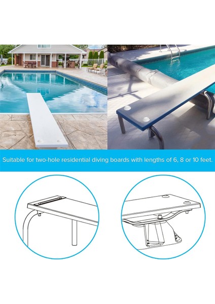 Dalış Tahtası Cıvataları, Iki Delikli Konut Havuzu Dalış Tahtası, Dalış Tahtası Cıvatası Kiti Için Dalış Tahtası Montaj Kiti (Yurt Dışından) fiyatları