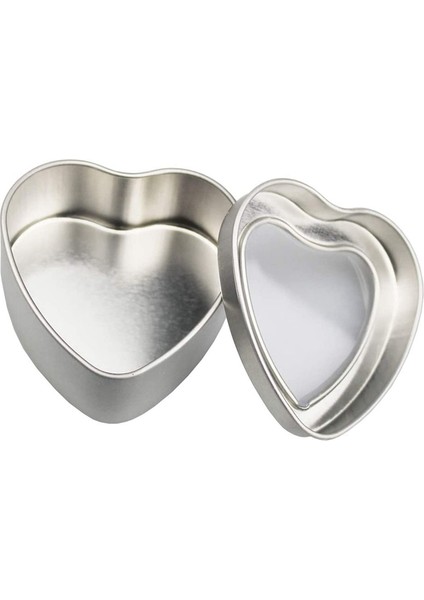15PCS Kalp Şekleli Metal Teneke Kutular Kapaklı Şeker Kutuları Kalp Boş Teneke Bisküvi Şekerler Sevgililer Günü Için Kavanoz (Yurt Dışından) indirimleri