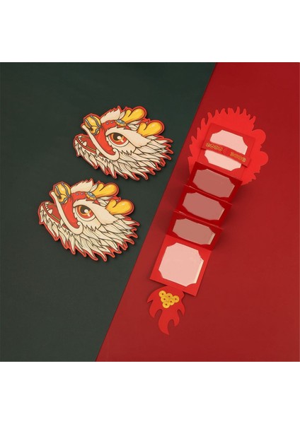 12 Adet Kırmızı Zarflar Katlanır Kırmızı Zarf Şanslı Para Zarfı, Çin Yeni Yıl Kırmızı Zarflar, Yeni Yıl Kırmızı Paket (Yurt Dışından) fırsatları