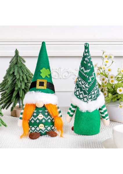 St Patricks Günü Gnomes 2 St Patrick Günü Hediyeleri, Yüzsüz Yaşlılar Irlanda Festival Asılı Süsleme Süs (Yurt Dışından) modelleri