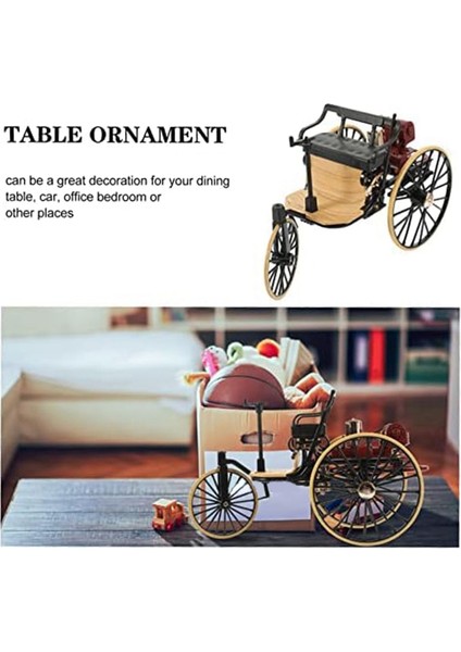 Vintage Araba Model Araba Dekor Masaüstü Pratik El Sanatları Dekorasyon Ofisi Klasik Arabalar Alaşım Süslemeleri (Yurt Dışından) indirimleri