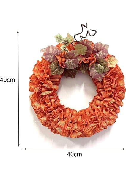 Sonbahar Çelenk Çelenk Ön Kapı Çiftlik Evi Için Sonbahar Çelenkleri, Şükran Kabak Çelengi Akçaağaç Yaprakları Dekor (Yurt Dışından) fiyatları