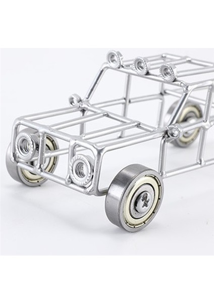 Retro Kamyon Dekorasyonu, Modern Paslanmaz Çelik Kamyon Metal Dekorasyonu, Kapalı ve Dış Mekan 17X10X7.5CM Için Uygun (Yurt Dışından) fiyatları