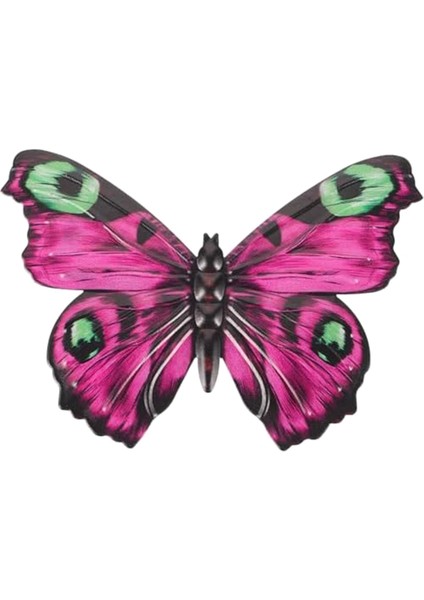 Açık Duvar Dekoru Kelebek Dekorasyon Metal Kelebek Duvar Dekoru Çit Için Metal Duvar Ev Dekorasyonları Için Pembe (Yurt Dışından)