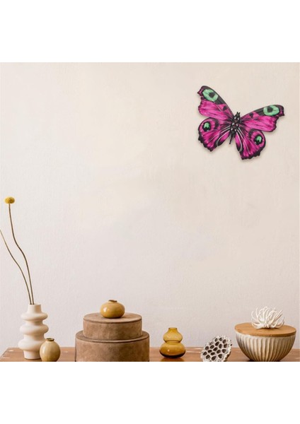Açık Duvar Dekoru Kelebek Dekorasyon Metal Kelebek Duvar Dekoru Çit Için Metal Duvar Ev Dekorasyonları Için Pembe (Yurt Dışından) fırsatları