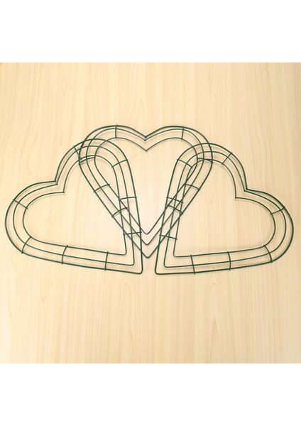 3 Paket Kalp Metal Çelenk 12 Inç Kalp Şeklinde Tel Çelenk Çerçeve Ev Düğün Için Sevgililer Günü Diy El Sanatları (Yurt Dışından) indirimleri