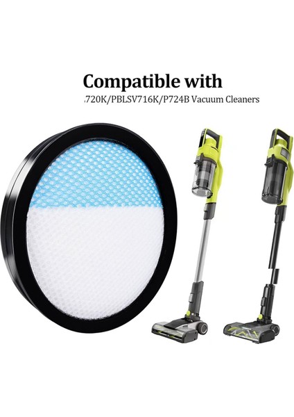 Vakum Kablosuz 18V Filtre Değiştirme Filtre Ryobi 18V Için Bir 1 +Kablosuz Çubuk Vakum PBLSV716K, PBLSV716B (Yurt Dışından) indirimleri
