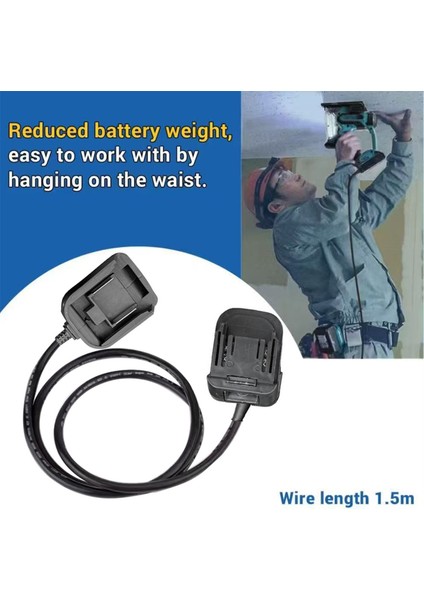 Lomvum Zhıpu Hongsong 21V Lityum Aracı Için Makita 18V Için Li-Ion Pil Adaptör Dönüştürücü Genişletilmiş Çizgi Ağırlığı Redüktör (Yurt Dışından) indirimleri