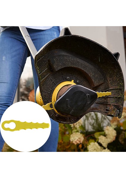 20 Adet Çim Biçme Makinesi Yedek Plastik Çim Biçme Makinesi Bıçakları Birçok Kez Plastik Çim Biçme Makinesi Bıçakları (Yurt Dışından) modelleri