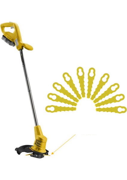 20 Adet Çim Biçme Makinesi Yedek Plastik Çim Biçme Makinesi Bıçakları Birçok Kez Plastik Çim Biçme Makinesi Bıçakları (Yurt Dışından) indirimleri