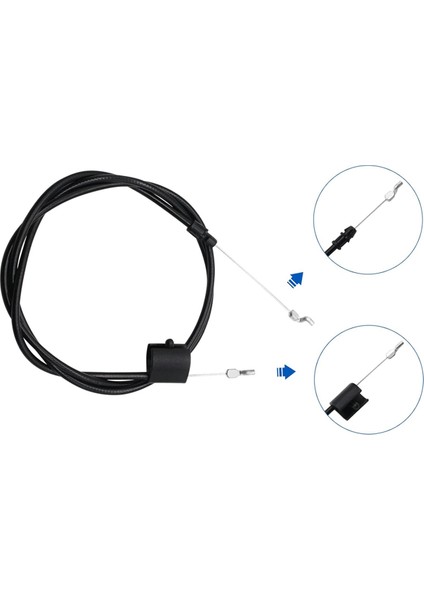 Kablo Uzunluğu: 61 1/2in, Boru Uzunluğu: 54 1/2in 183567 Motor Fren Bölgesi Kontrol Kablosu Zanaatkar Için (Yurt Dışından) fiyatları