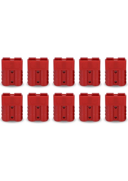 10PCS Anderson Tarzı Fiş Konektörü 50A Anderson Tutamaç Forklift Pil Şarjı Hızlı Konektörler Kiti Kırmızı (Yurt Dışından) indirimleri