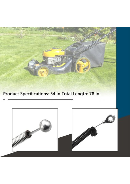 133-8158 Toro Için Fren Kablosu 30INCH Timemaster Çim Biçme Makinesi, Model 20199 20200 20975 20977, 120-6243&#39;Ü Değiştirin (Yurt Dışından) modelleri