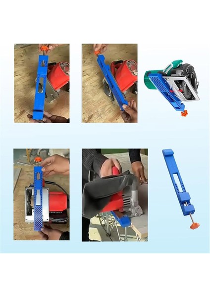 Açıkçası Ayarlanabilir Kesme Makinesi Taban Kılavuzu, Elektrik Dairesel Testere Freze Konumlandırma Kelepçesi, Ahşap Kesme Kılavuzu (Yurt Dışından) fiyatları