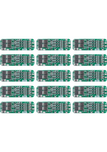 15PCS 3s 20A Lityum Pil 18650 Şarj Cihazı Pcb Bms Koruma Kurulu 18650 Li-Ion Pil Şarj Modülü 11.1V 12V 12.6V (Yurt Dışından) fiyatları