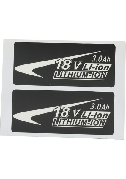 10 Set BL1830 Etiket Lityum Iyon Pili 18V 3.0AH Etiket Etiketi Makita 18V Pil Logosu Için Uygun (Yurt Dışından) indirimleri