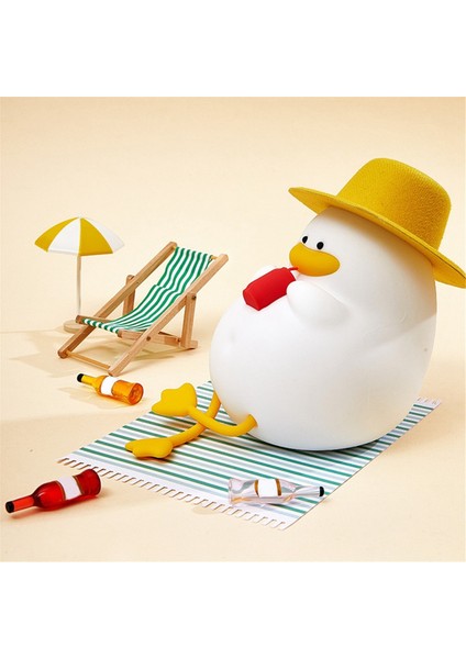 Gece Işığı - Happy Duck Premium Silikon Lambalar, Yatma Time Ambiyansı Için Sevimli ve Dimmabable Gece Işığı (Yurt Dışından) modelleri