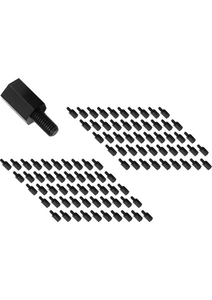 100PCS M3 Iplik 8mm+6mm Pcb Sabit Naylon Hex Standoff Ara Direği (Yurt Dışından) modelleri