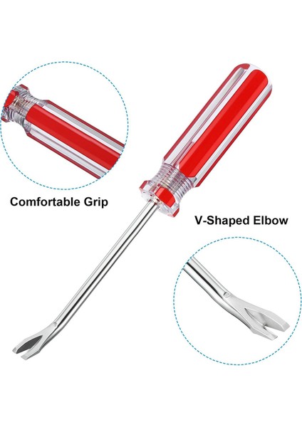 Döşeme Zımba Çıkartma, 3pcs 4inch V Kavisli Yapı Elyaf Çekme Çekme Çivi Çivi Tabbi (Yurt Dışından) fırsatları