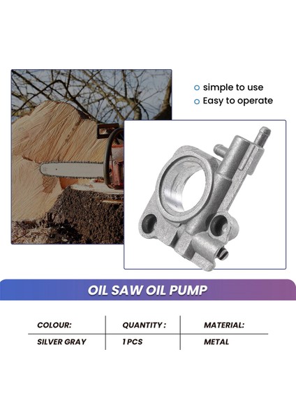 Yankı Için Yağ Pompası CS-350 CS-2600 CS350 CS2600 Chiansaw Zinciri Testere Parçaları (Yurt Dışından) indirimleri