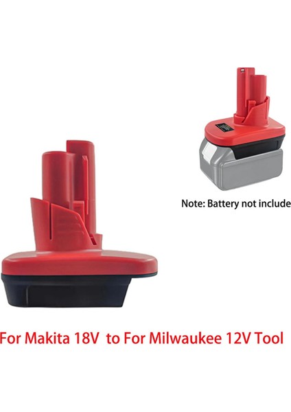 MT18M12 Makıta 18V Lı-Ion Pulü Için Pil Adaptörü Milwaukee 12V Kablosuz Elektrikli Aletler Kullanımı Kolay (Yurt Dışından) modelleri