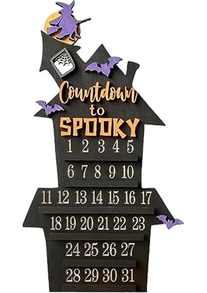 Cadılar Bayramı Geri Sayım Takvimi, Cadılar Bayramı Geri Sayım Modelleme Takvimi, Cadılar Bayramı Dıy Geri Sayım Takvimi (Yurt Dışından)