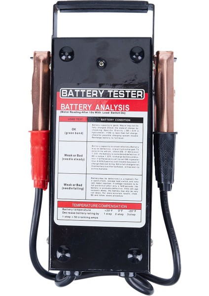 Pil Yük Test Cihazı 100 Amp 12V Araç 6V 6 Volt Schumacher Için 12 Mekanik Kamyon Tipi (Yurt Dışından) indirimleri