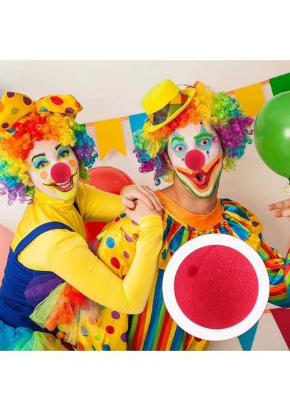 60 Adet Kırmızı Palyaço Burun Cosplay Burunları Köpük Burun Cadılar Bayramı Noel Karnavalı Kostüm Parti Elbise (Yurt Dışından) fırsatları