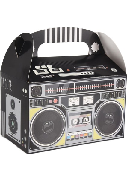 80&#39;lerin Parti Dekorasyonları Yenilik Patlaması Iyilik Kutusu Temalı Vintage Dekorasyonlar Şeker Masa Dekorasyonları, 80S 24PCS (Yurt Dışından) fiyatları