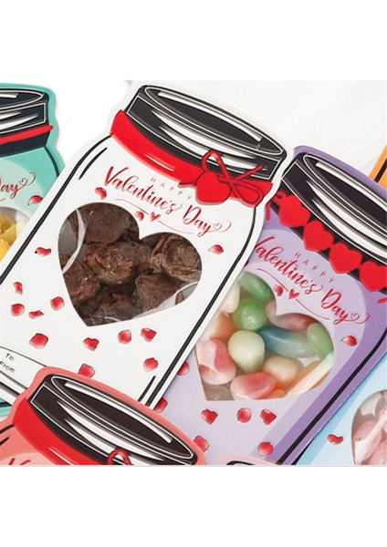 Sevgililer Günü Kartı Çocuklar Için 48 Paket Şeker Kavanoz Okulu Hediye Kartları Sınıf Partisi Için Set (Yurt Dışından) indirimleri