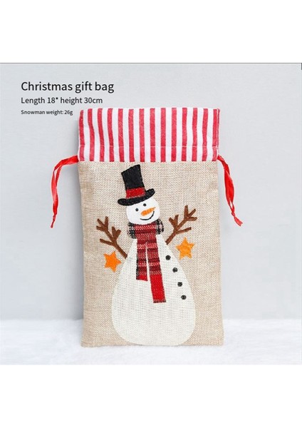 Noel Şeker Çantası Draw String Hediye Çantaları Noel Tavan Partisi Favors Için Sevimli Çantalar (Yurt Dışından) fırsatları