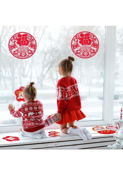 2024 Çin Yeni Yılı Çin Beuplets Chunlian Paper Lantern Çin Ejderha Yıl Çıkartmaları Bahar Festivali Partisi B Için (Yurt Dışından) fiyatları