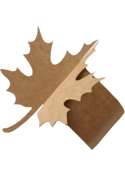 Sonbahar Kağıt Peçete Band, Şükran Günü Peçete Yüzüğü Kendinden Yapıştırıcı, 50 Pcs Sonbahar Akçaağaç Yaprakları Bantlar, Masa Ayarı (Yurt Dışından)