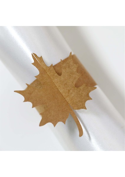 Sonbahar Kağıt Peçete Band, Şükran Günü Peçete Yüzüğü Kendinden Yapıştırıcı, 50 Pcs Sonbahar Akçaağaç Yaprakları Bantlar, Masa Ayarı (Yurt Dışından) indirimleri
