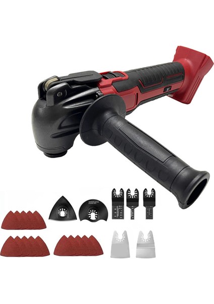 Milwaukee Foot Için Uygun 18V Pil Çok Function Elektrik Kırpma Testere Titreşimli Ahşap Işleme Araçları (Yurt Dışından)