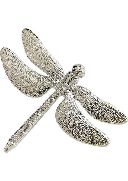 6pcs Dragonfly Peçete Yüzüğü Gümüş Dıy Hotel Düğün Ziyafet Masası Ekran Metal Peçete Tokası Noel Dekorasyonu (Yurt Dışından)
