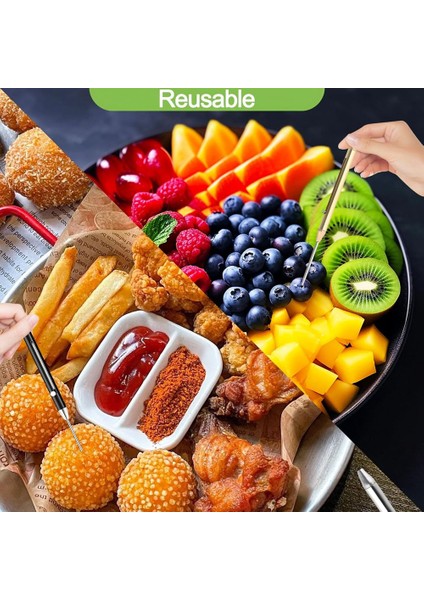 Taşınabilir Titanyum Kürdan, Kürdan Paslanmaz Çelik Kürdan Tutucu Anahtar Zinciri Teleskopik 3 Paket ile Yeniden Kullanılabilir (Yurt Dışından) indirimleri