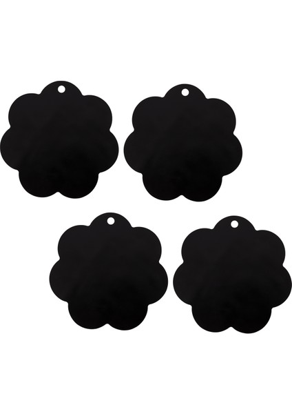 4 Pc Elektrik Indüksiyon Hob Koruyucu Mat 25CM Anti-Kayma Mat Silikon Ocak Koruyucu Kapak Isı Yalıtımlı Mat (Yurt Dışından)
