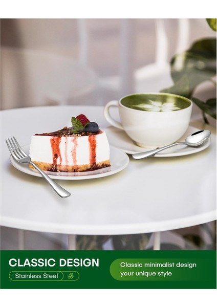 20 Parçalı Gümüş Eşya Seti, 4 Gıda Sınıfı Çatal Bıçak Mutfak Gereç Seti Için Set Bıçak, Çatal Kaşığı Içerir (Yurt Dışından) fırsatları