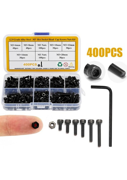 Silindirik Kombinasyon Vidalı Somun Seti ile Altıgen Soket Vidaları (Yurt Dışından) fiyatları