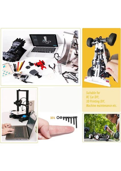 Silindirik Kombinasyon Vidalı Somun Seti ile Altıgen Soket Vidaları (Yurt Dışından) indirimleri