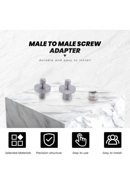 1/4 Inç 3/8 Inç Dönüştürücü Dişli Vida Adaptör Montajı Kamera/tripod/monopod/ballhead/ışık Standı (Yurt Dışından) fırsatları