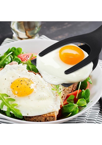 Çok Işlevli Biftek Kızartma Spatula Klipsi Bir Spatula Klipsli Gıda Klipsli Tava Spatula Omseletteclip Kırmızı (Yurt Dışından) fırsatları